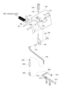 Control Panel Assembly Diagram and Parts List for 1695366-6291500X61 2007 Briggs and Stratton Snow Blower